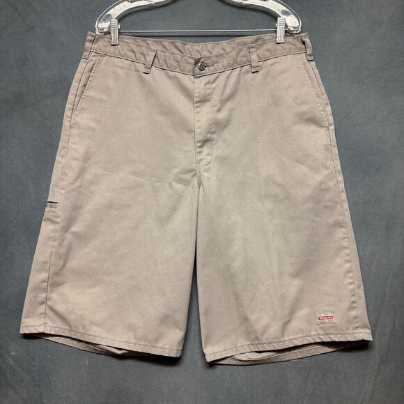 Dickies Men’s 38 Gray Work Shorts Vintage Carpenter Utility Loose Fit 13” Inseam - Picture 1 of 14